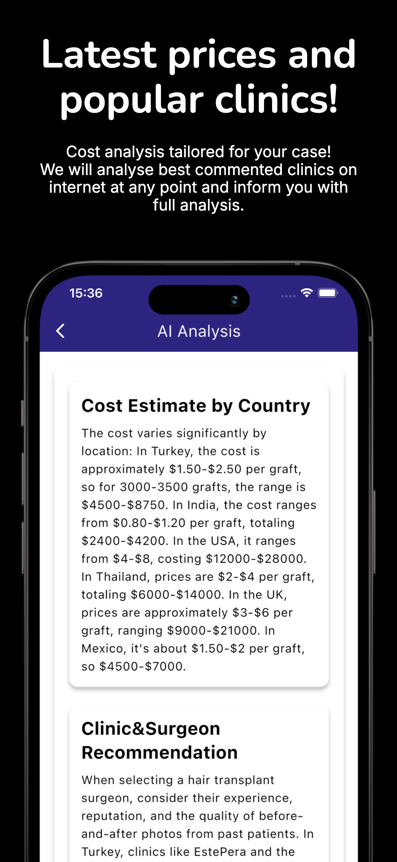 Personalized result screen - screenshot 4